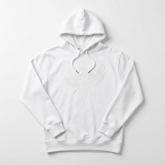 Rosalía LUX Divine White Hoodie