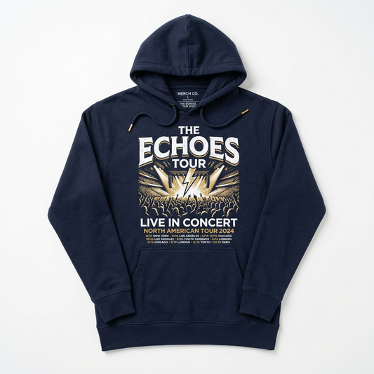 Rosalía Concert Hoodie Navy